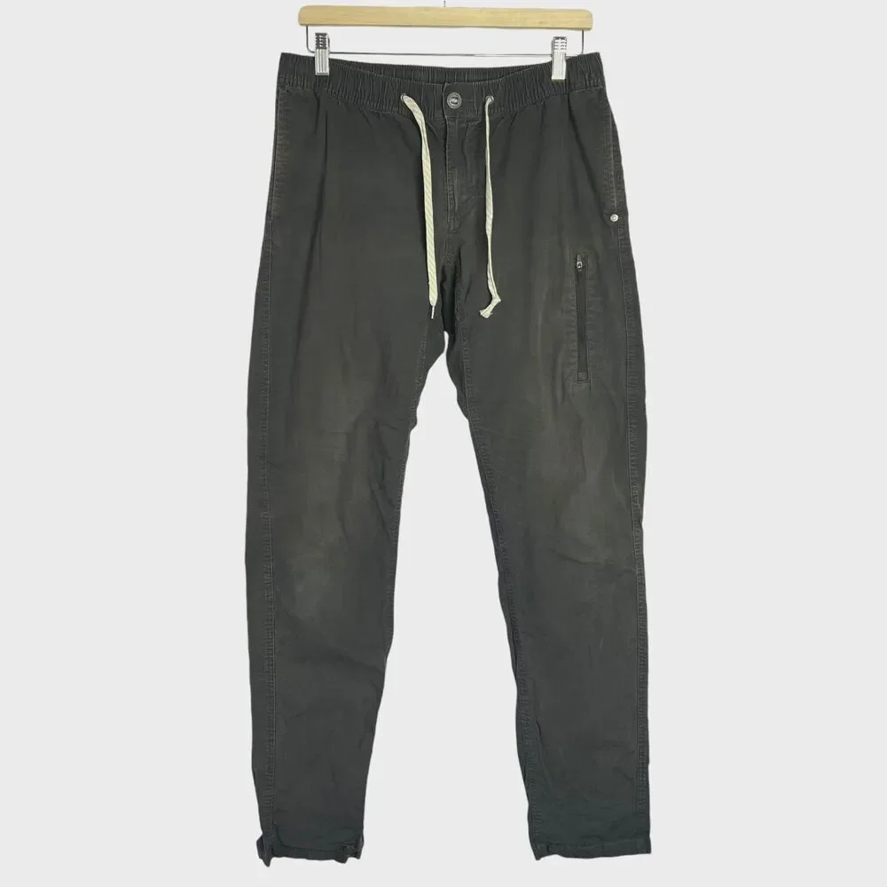Vuori Pants Women's Large Gray Ripstop 33" Inseam Outdoor Please Read Details - Picture 1 of 16